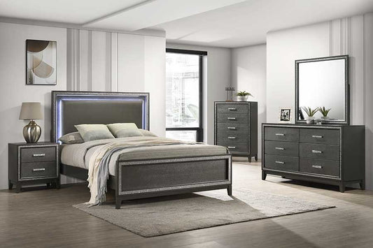 Tala Grey 6pc Bedroom Set