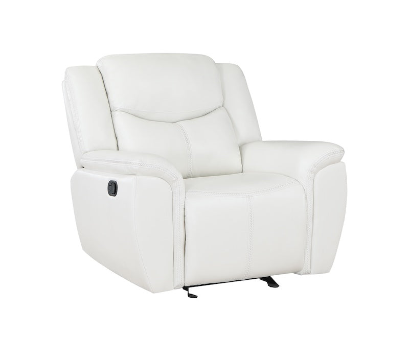 Eric White Sofa and Loveseat