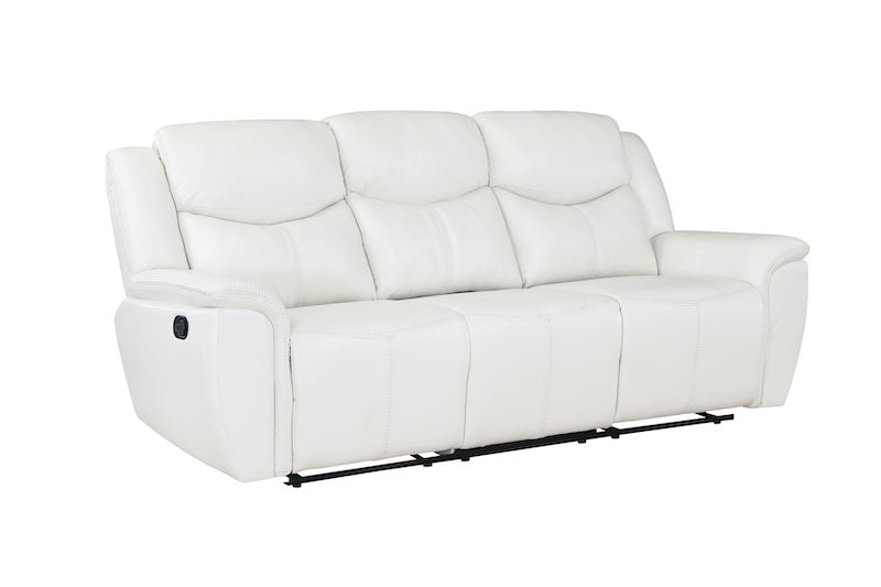 Eric White Sofa and Loveseat