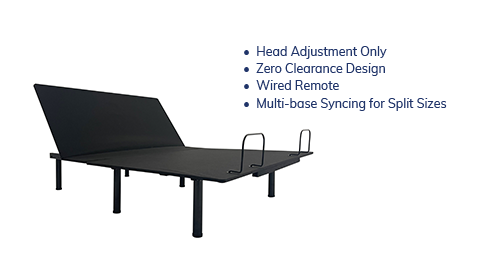 10" Dreamer Memory Foam Adjustable base Bundle
