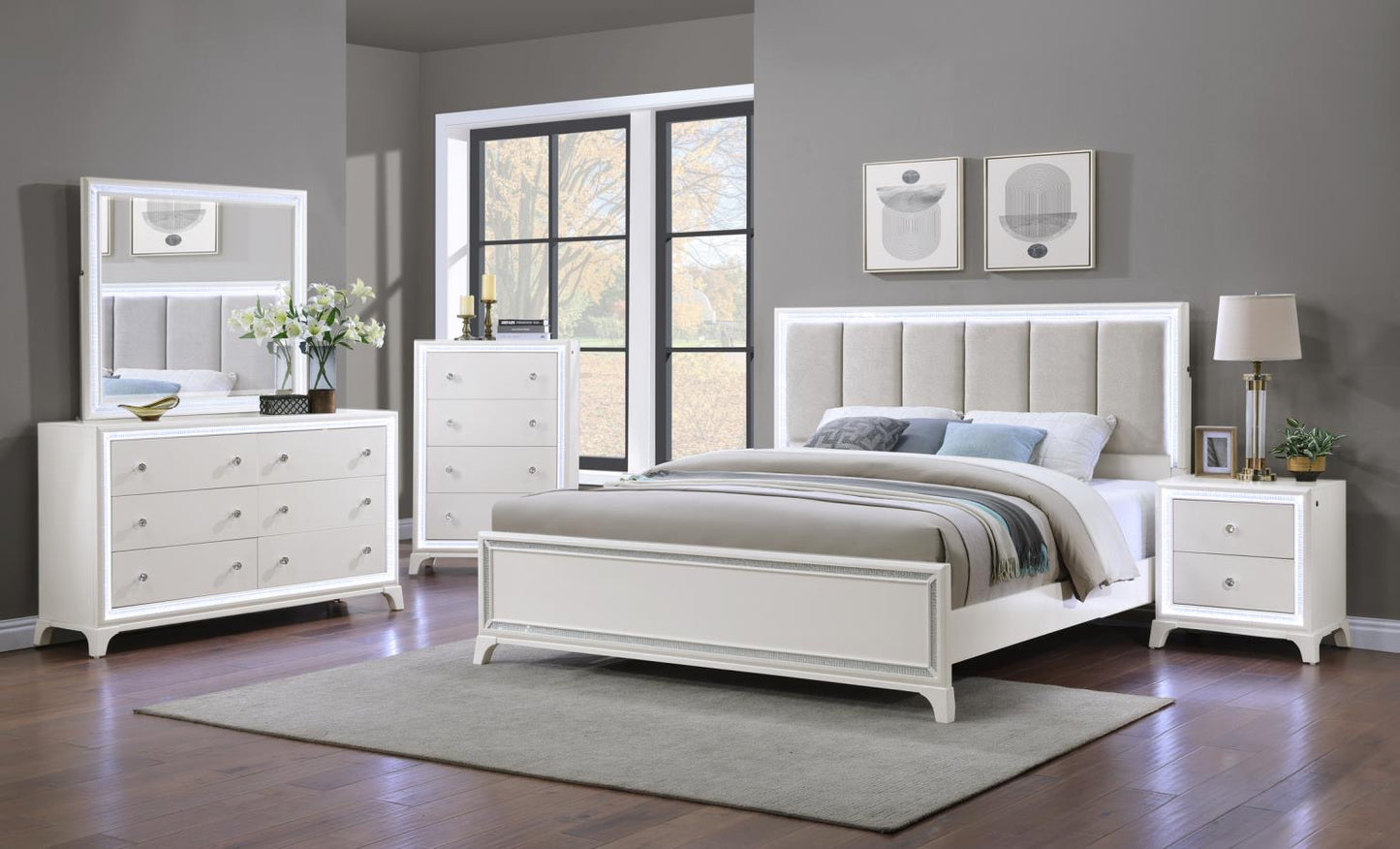 6pc Salma Bedroom set