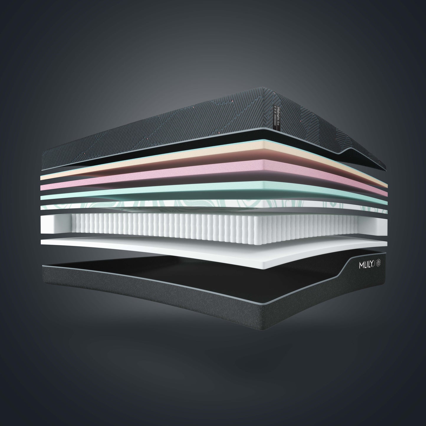 Midnight Ice 3.0 plush  14" Hybrid Mattress