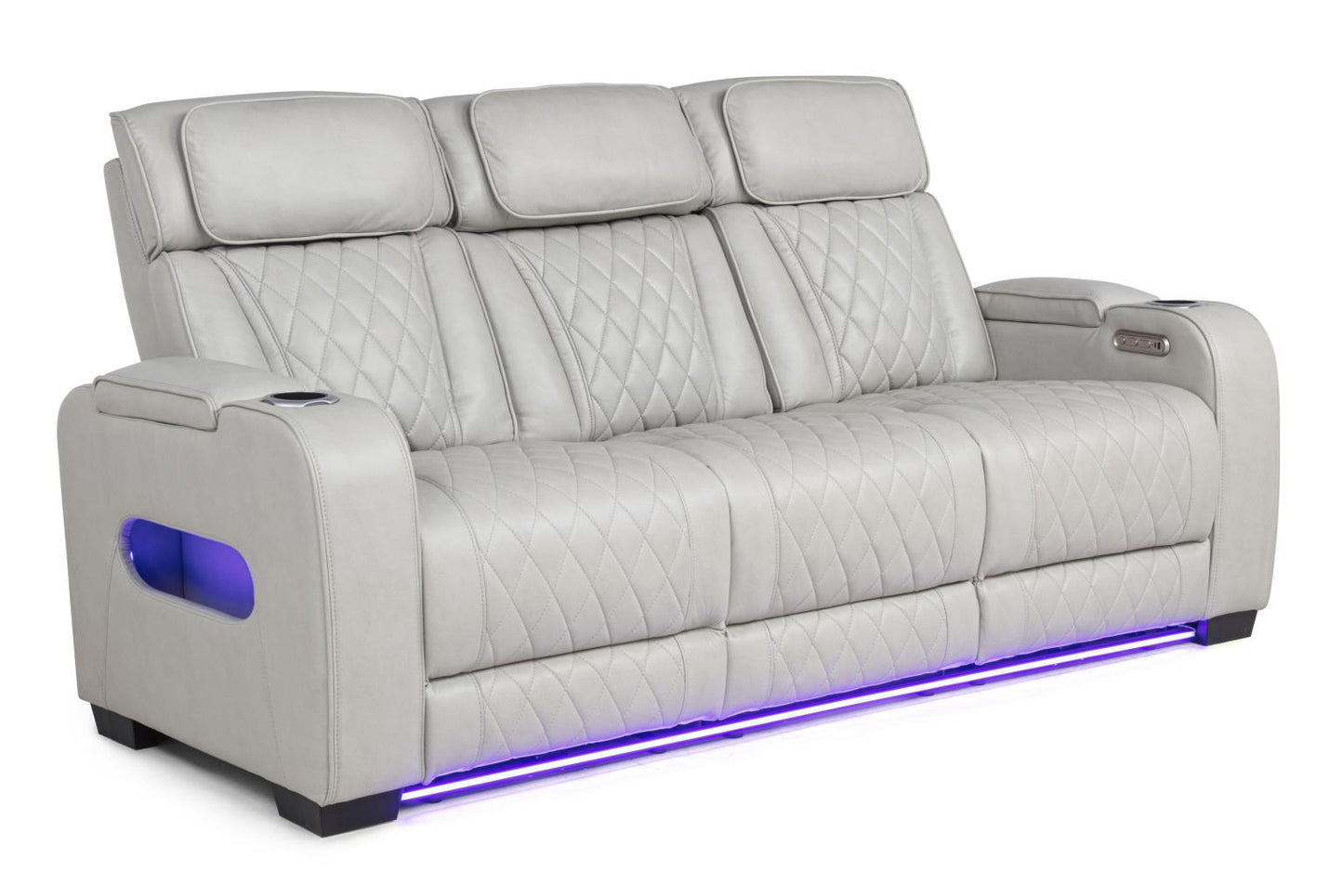 Polax Grey Power Recliner set