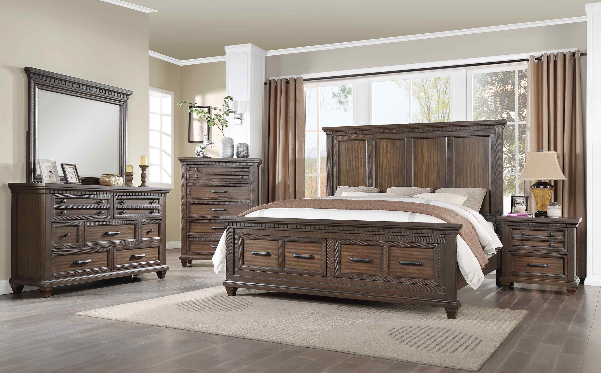 Jaxon 6pc bedroom set