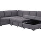 Lary Grey sleeper sectional