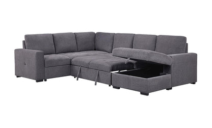 Lary Grey sleeper sectional