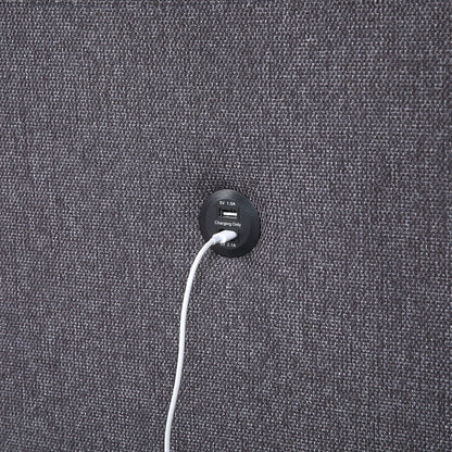 Lary Grey sleeper sectional