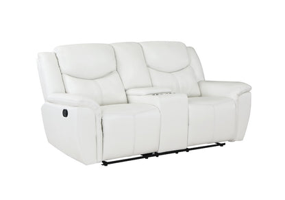 Eric White Sofa and Loveseat