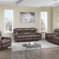 Aspen brown 2pc living room set