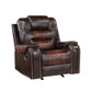 Harlow brown Sofa and Loveseat