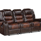 Harlow brown Sofa and Loveseat