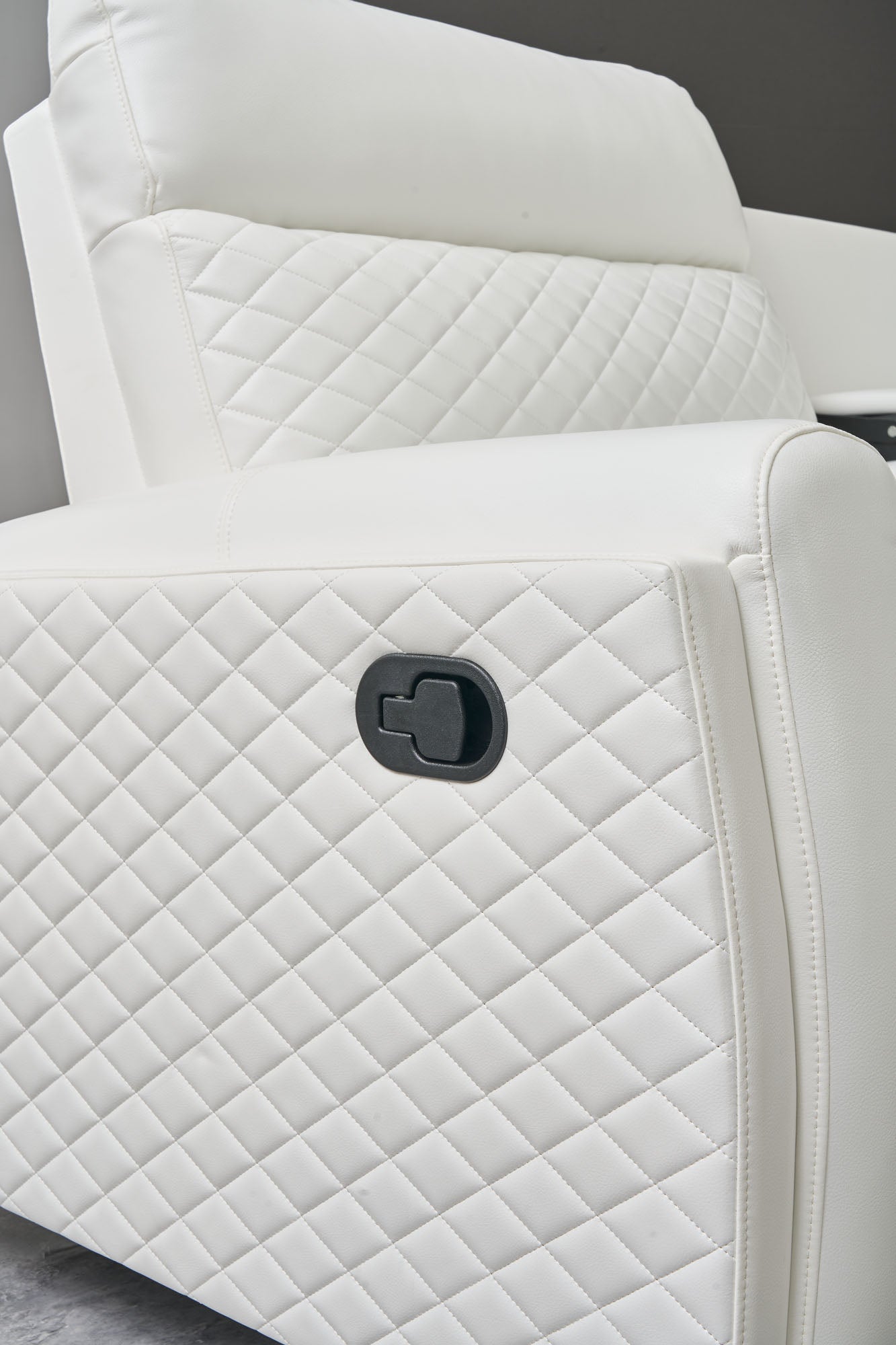 Cruz white 3pc- Sectional Recliner