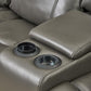 Jay Grey 3pc- Sectional Power Recliner w/ Led Light