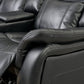 Jay Black 3pc- Sectional Power Recliner w/ Led Light