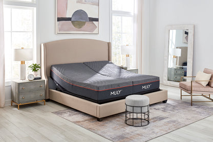 MLILY®  Power cool 11.5" Medium Mattress + Adjustable base