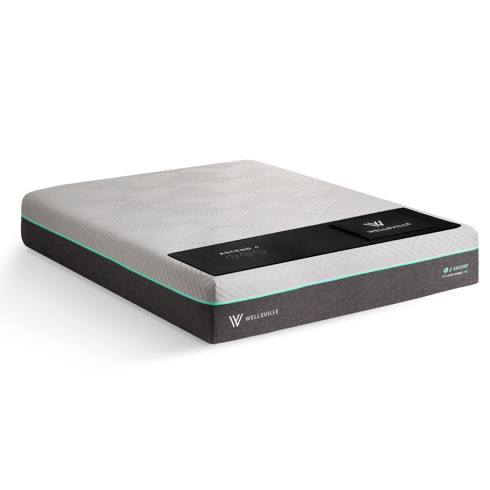 Queen WELLSVILLE ASCEND 11" COOLSYNC HYBRID W/ HYPERCHILL Tru comfort