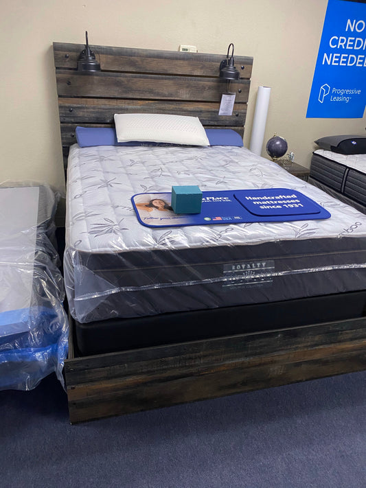 Crazy quilt 12” pillow top mattress